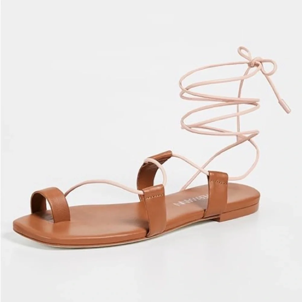 Zimmermann Tan Lace Up Sandals - Sz. 40 - Picture 16 of 16